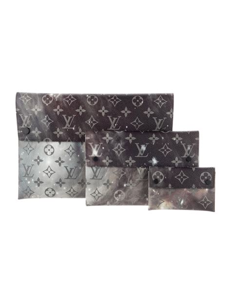 louis vuitton alpha triple pouches|LOUIS VUITTON Monogram Galaxy Pochette Alpha Triple.